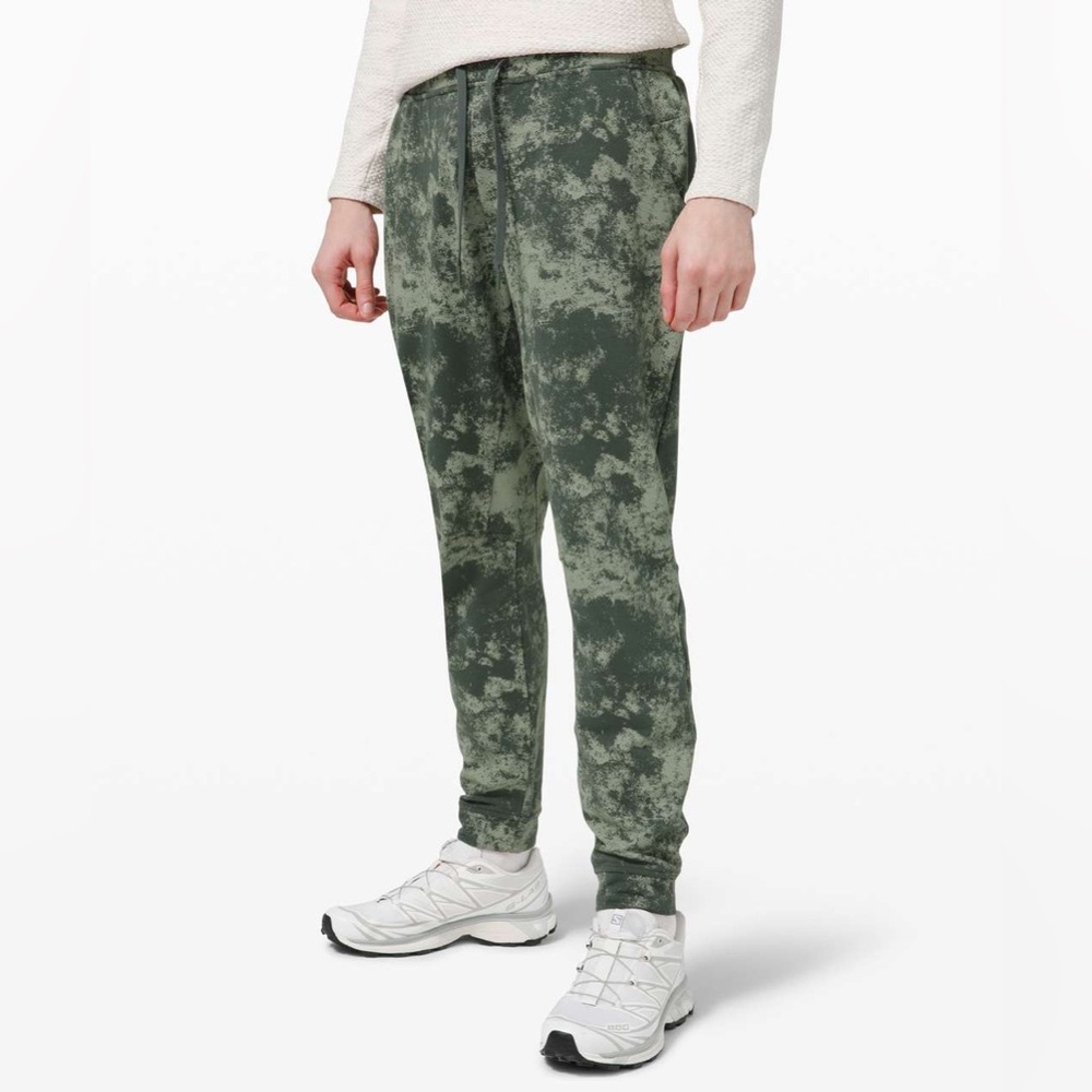 Lululemon City Sweat Joggers - Astral Smoked Spruce Green Fern - Size M